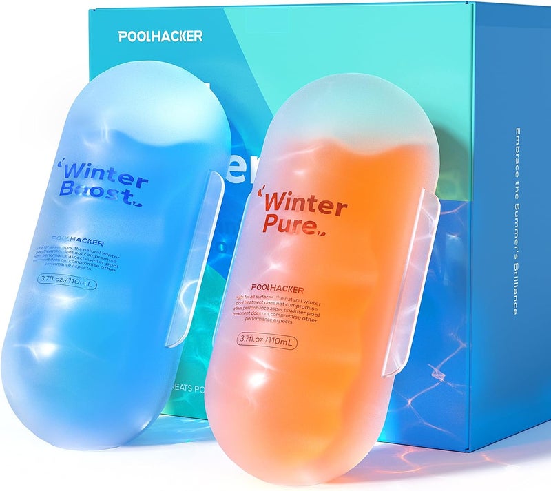 POOLHACKER Winter Pool Closing Kit - 3 in 1 Winterizing Care for Above Ground Pool and inground Pools, Long-Lasting & Safe for 15,000 Gallons - Image 1